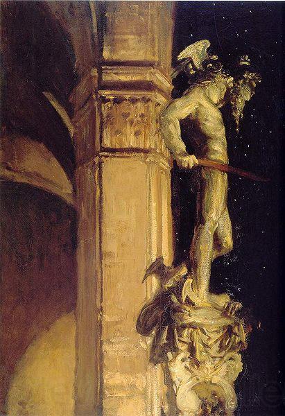John Singer Sargent Statue of Perseus by Night Germany oil painting art